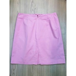 J. Jill classic pink mini skirt